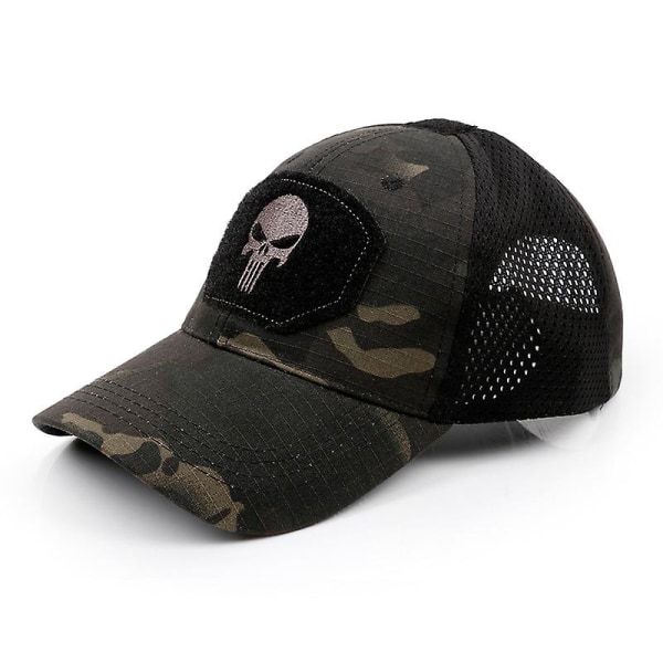 Military Baseball Camouflage Army Soldier Adjustable Classic Capblack