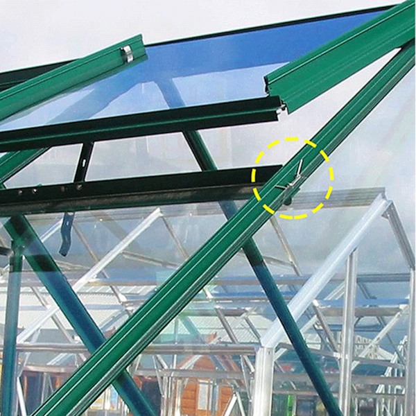 INF 25-pakning Festeklemmer for drivhusglass