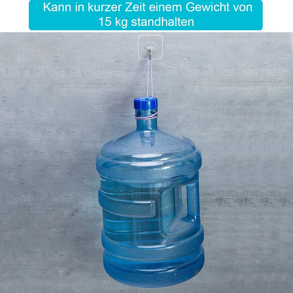 14 transparente klæbekroge