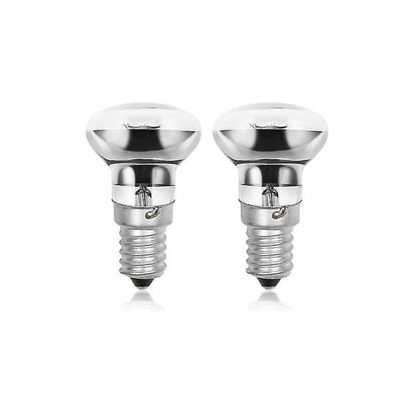 R39 E14 40W lavalampor, dimbara reflektorlampor varmvit 2800K för hemkontor café, 2-pack