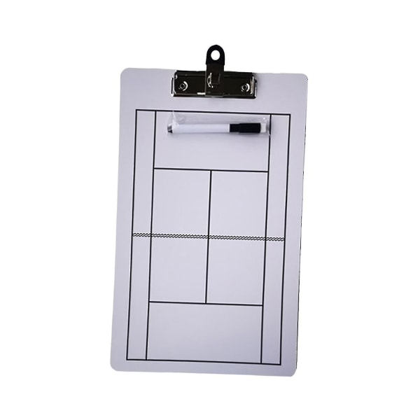 Tennis Coaching Boards Strategy Tactic Clipboard Professional 35x22cm Display Board Game Game Plan Demonstration Tactic Board