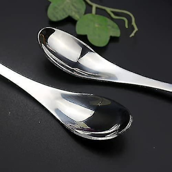 Rustfritt Stål Spork Skje Gaffel Camping Utensil, Perfekt for Ryggsekk Utendørsaktiviteter, 3stk