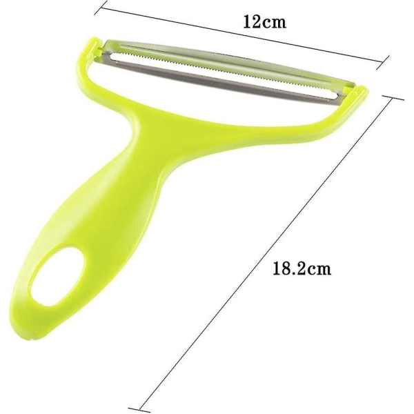 2 Pcs Y Shaped  Wide Mouth Peeler Fruit Peeler