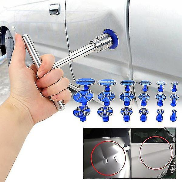 Car Dent Puller With 18 Pcs Glue Tabs Vehicle Repair Tool To Remove Dents Car Repair Accessories