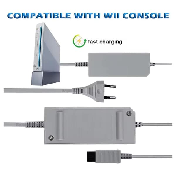 AC-sovitin - Yhteensopiva Nintendo Wiin kanssa