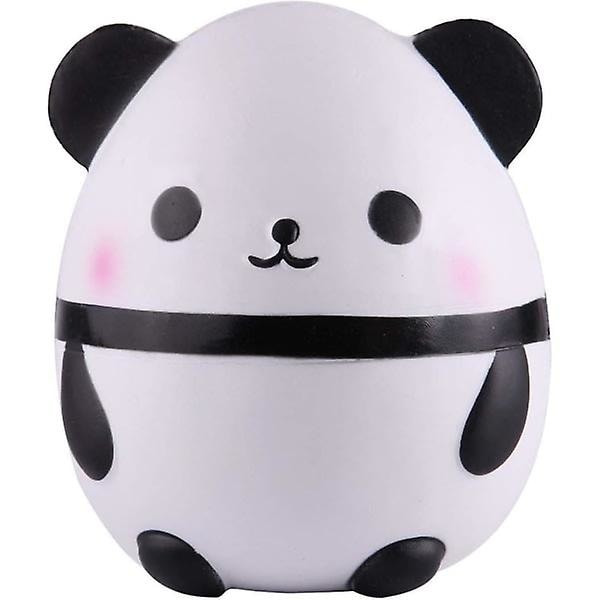 Panda Egg Jumbo   Sakte stigende klemmeleker Duftende Kawaii Squishies Dyrleke for barn Voksne 1 stk (Hvit) Cherry