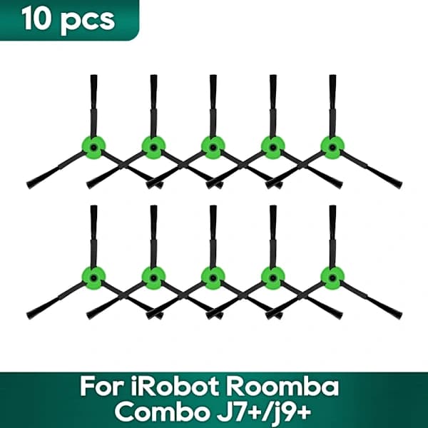 Passer til iRobot Roomba Combo j7+, j9+, 10 Max Robotstøvsuger Tilbehør Støvpose Rulle Sidebørste Hepa Filter Moppeklude Klud