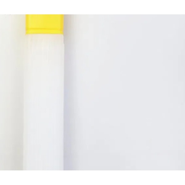 Gul nåleopbevaringsboks syetui plastik to go beholdere syenålholder broderet æske (41 * 6 * 4cm)