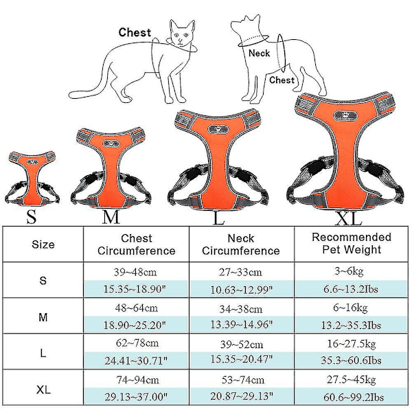 Antipullistusvaljaat koirille, hengittävä koiranvaljaat, helppo pukea päälle, heijastava säädettävä koiranliivi, pehmeä verkkomukavuus