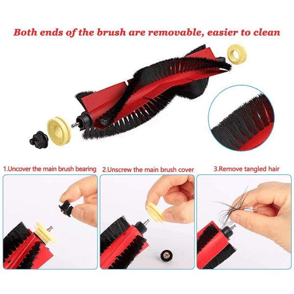 INF Reservedeler for Xiaomi Roborock S5 S6 Max 10 deler