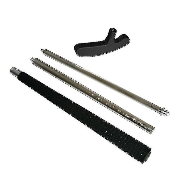 3-delad hopfällbar höger/vänsterhänt golfputterklubba bärbar reseputter