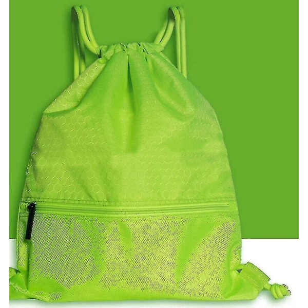Kiristysnauha reppu, Cinch Sack, Kuntosali Tote Koulu, Urheilulaukkuvihreä