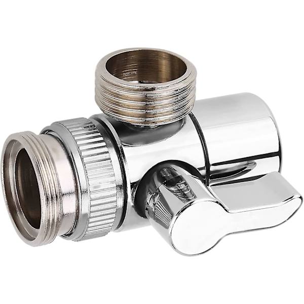 Vejslange-stik G1/2 Messing Fleksibel Slange Adapter Hane Diverter Havehane Udskiftningsdel