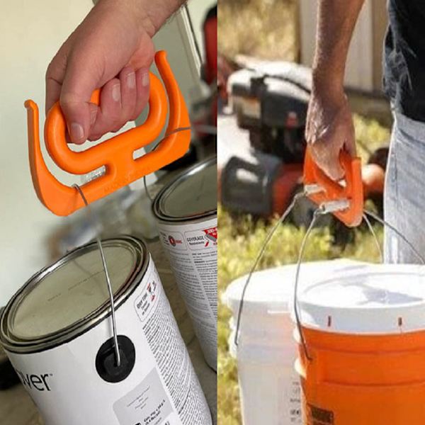 Bæreposeholder (2-pak) - Multifunktionel - Bær indkøbsposer, propantanke, 5-gallon spande, malerbøtter og meget mere