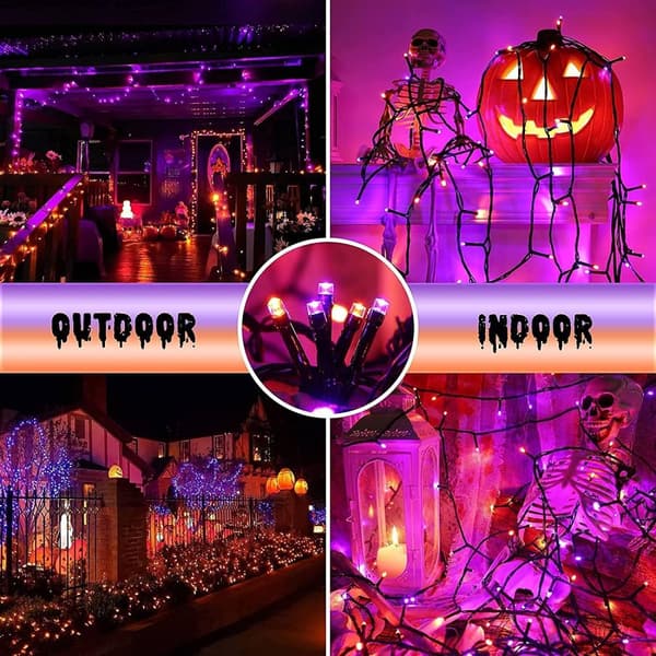 Light Chain - Halloween Decoration - 20 m, 200 LED