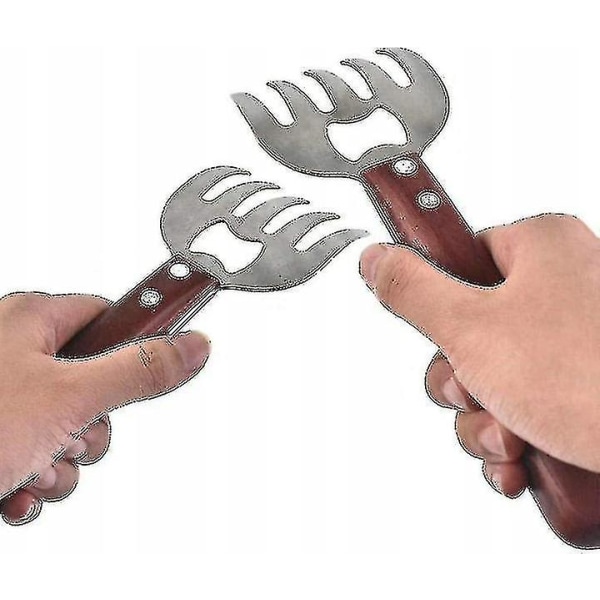Kødseparator Kødseparator Køkkenredskaber Gaffel 2 Stykker Kødseparator Rød