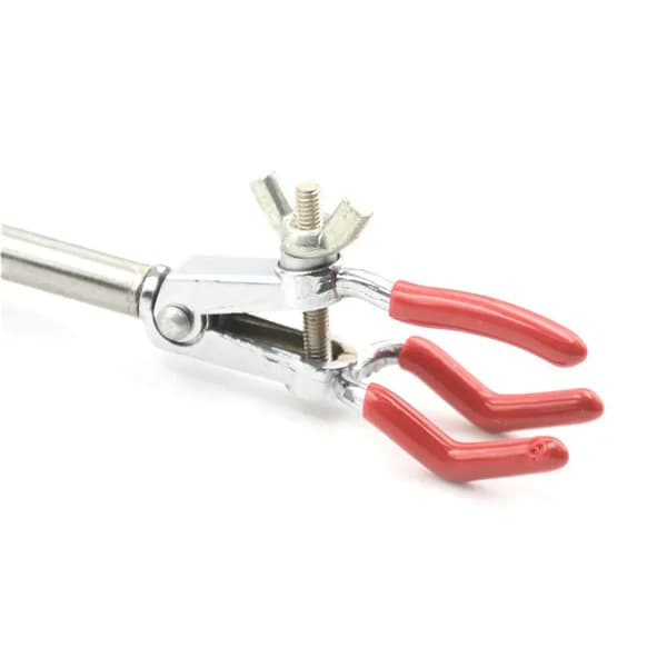 [RM]Adjustable Lab Three-Prong Extension Flask Clamp Metal Beaker Clamp