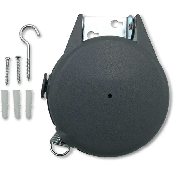 [RM] Retractable clothesline with automatic retraction 15m
