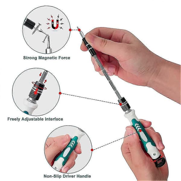[RM] Precision Screwdriver Set 135 In 1 Screwdriver Set - Professional Small Screwdrivers Mini Bits Screw