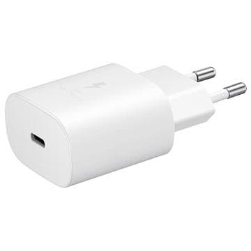 [RM]Samsung Superhurtig USB-C Oplader EP-TA800EWE - Bulk - Hvid Gul yellow