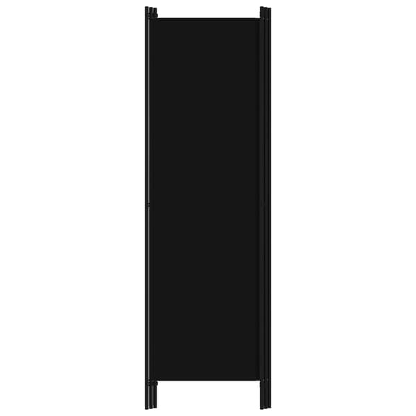 [RM]vidaXL Rumdeler 3 paneler sort 150x180 cm Svart black
