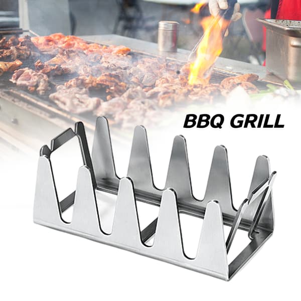 [RM]Bærbar utendørs grill i rustfritt stål for camping 2pcs