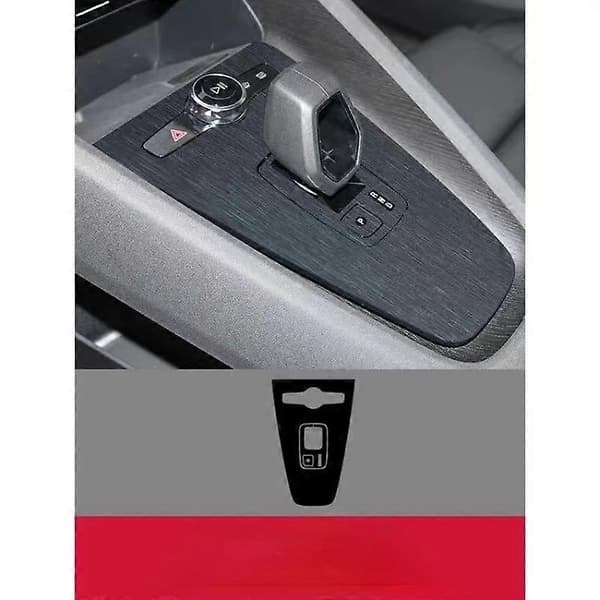 [RM] For Polestar 2 2021 2022 2023 Central Control Protective Patch Car Accessories Interior black