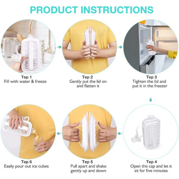 [RM]Ice Ball Machine Portable Ice Maker Bottle Ice Cube Molds [GPA]