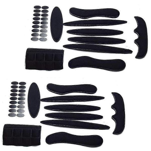 [RM]2-pack Universal Bicycle Helmet Replacement Pads Set, Sponge Pads Kit for Bicycle Motorcycle
