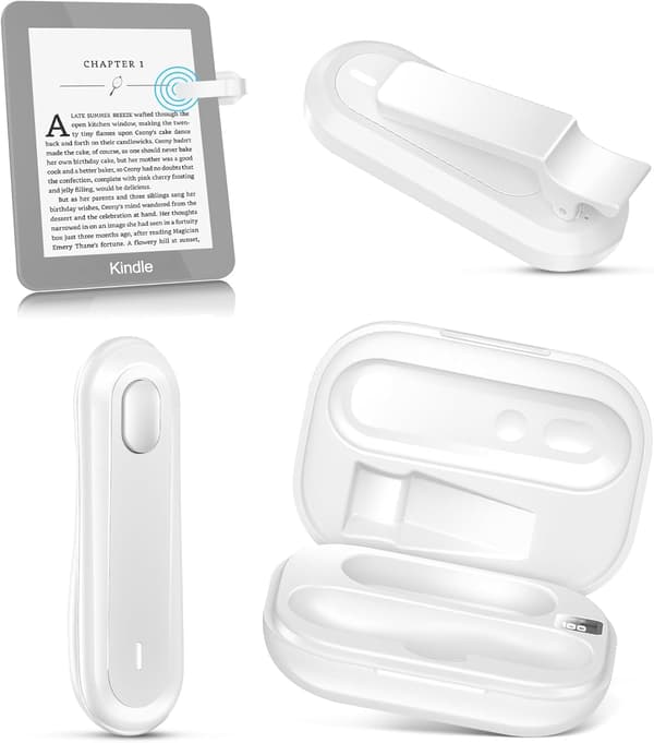 [RM]Page Turner for Kindle PaperWhite, Remote Control for Kindle iPad iPhone, Wireless Clicker for Bed Reading Ki