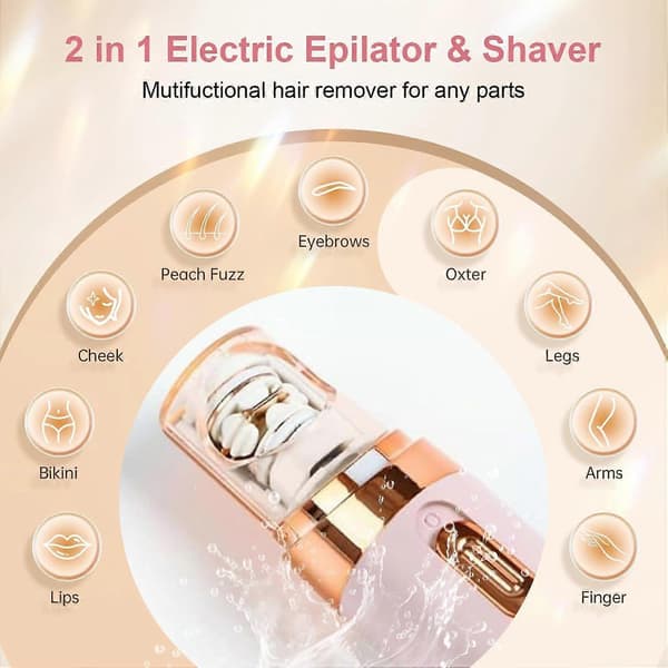 [RM]Epil Pro 3.0 Epilator for kvinner, ansiktshårfjerning for kvinner