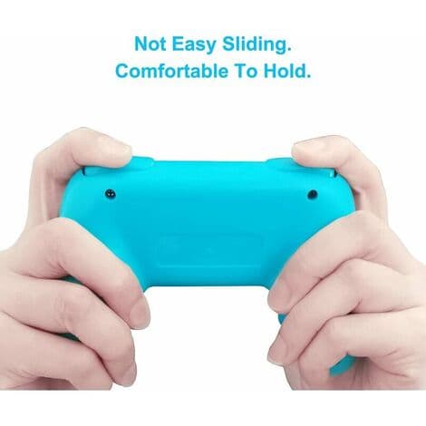 [RM]Grepp kompatibla med Joy Con för Switch & OLED-modell, komfort joystick-grepp - blå och röd (2-pack)