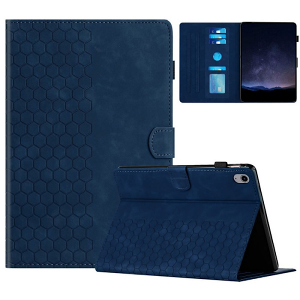 Fodral iPad (A16) (2025) Vaxkake-mönster - 8 Färger Svart