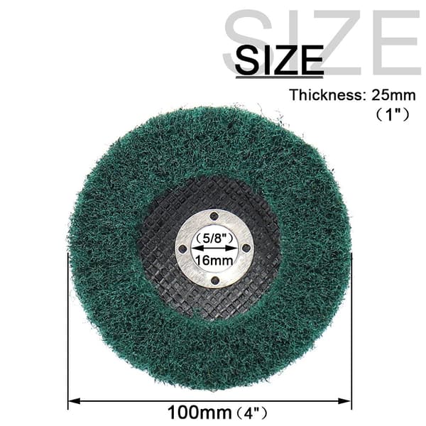 [RM]Nylonfiber Lamelskive, Polerskiver, Elastisk Slibning