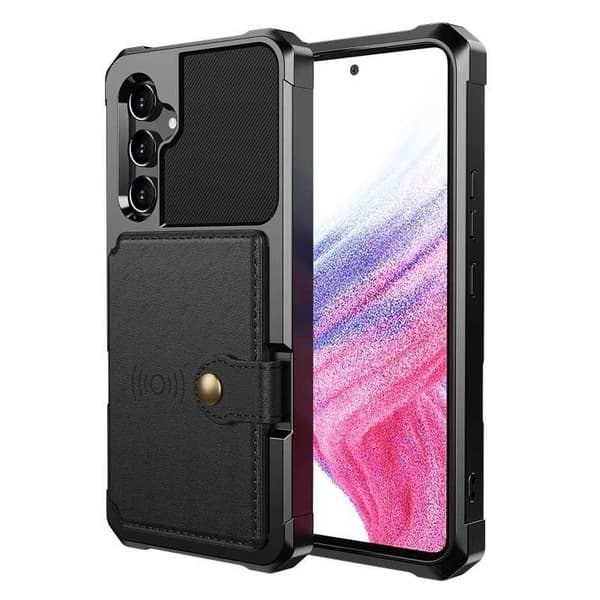 [RM]Samsung S24 Stødsikkert Premium Cover 4-RUM Solid V3 RFID