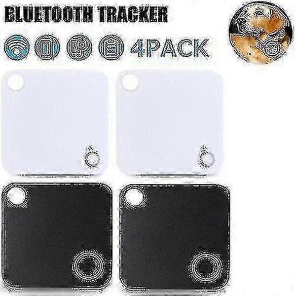 [RM] 4-pack Tile Bluetooth Tracker - Replaceable Battery, GPS Tracker, Key and Pet Finder