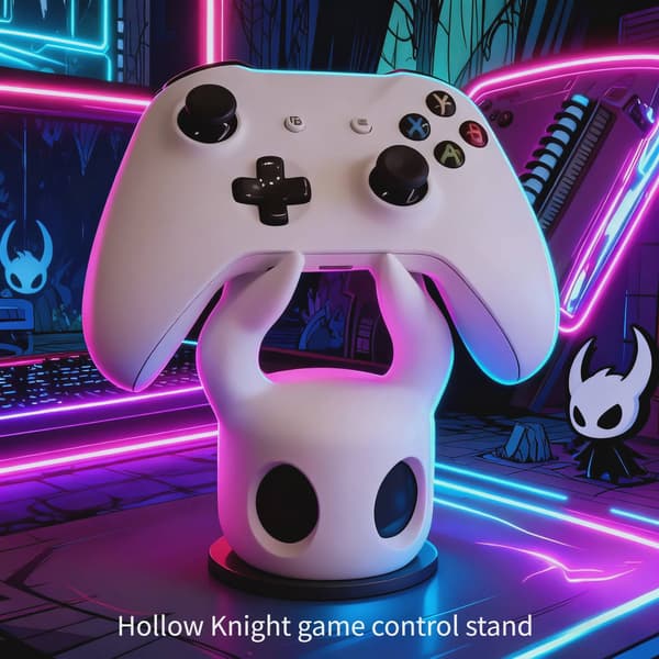 [RM]Universal Game Controller Stand for PS4 PS5 Stable Desktop Holder Gaming Accessories Display Storage Organizer White-1PC