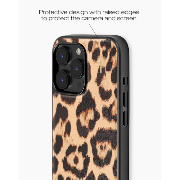 [RM]Vegan Leather Case MagSafe iPhone 15 Pro Max Timeless Leo multifärg Multifärg multicolor