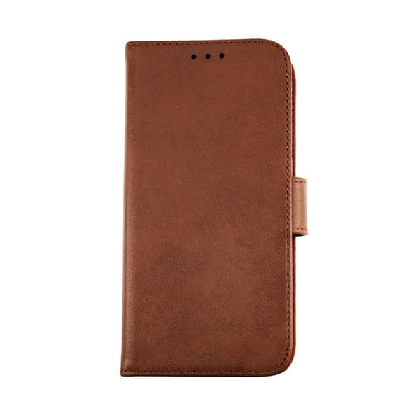[RM]iPhone 13 Mini Pung Etui Læder Rvelon - Brun Brun brown