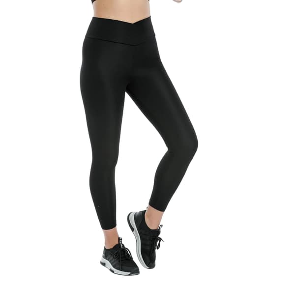 [RM]Lookus Women's Cross Front Leggings S Black Black S