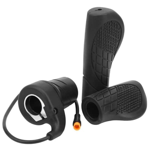 [RM]Half Twist Throttle - Bicycle - 20X - Non-slip Rubber - Waterproof - Bafang Compatible