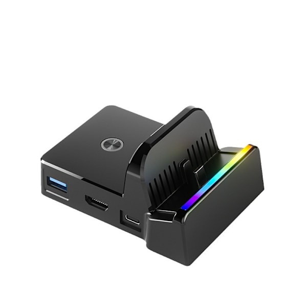 [RM]Portable Mini Switch TV Docking Station - Charging Stand Replacement for Switch, Compact Dock