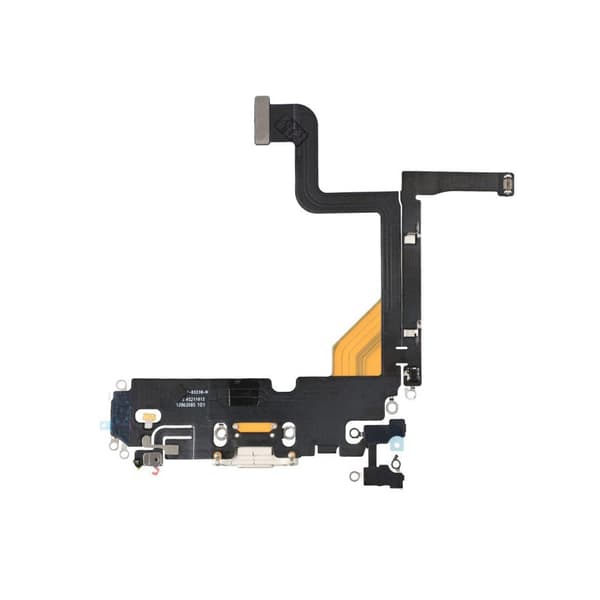[RM]iPhone 13 Pro Ladekontakt Flexkabel - Hvit 20