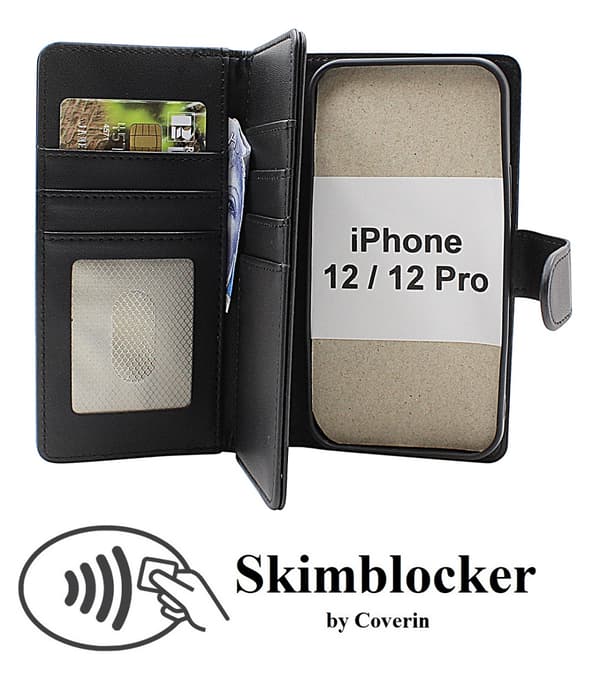 [RM]Skimblocker iPhone 12 / 12 Pro XL Lommebokveske