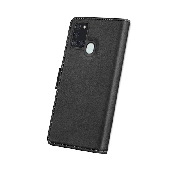 Samsung Galaxy A21s Plånboksfodral Magnet Rvelon - Svart