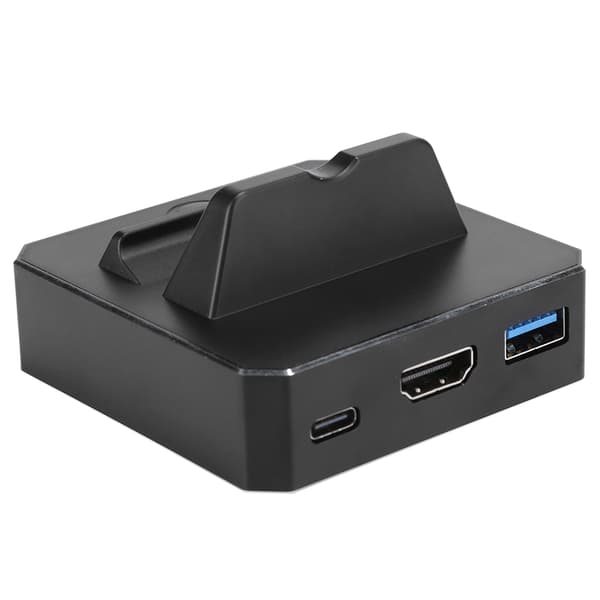 [RM]Bærbar HDMI TV-omformer Ladestasjon for Switch