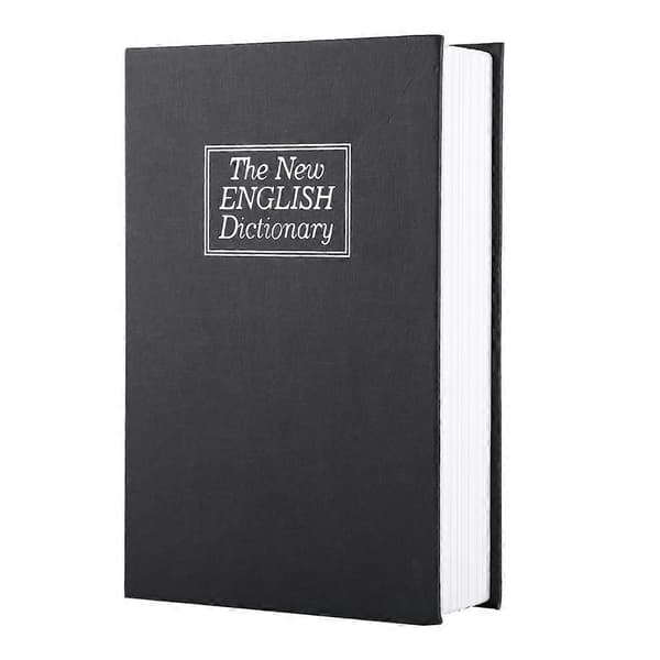 [RM]Creative English Dictionary Security Box Money Jewelry Collection Storage Case with 2 Keys (Medium)