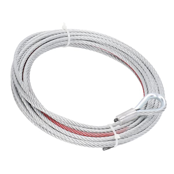 [RM]4500LBS Rustfri Spilwire 5,5 mm Diameter 10 m Lang Bugseringsspilwire