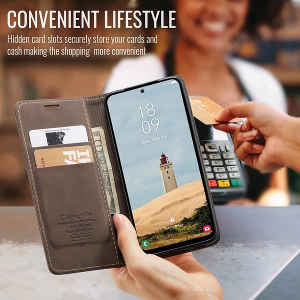 [RM]2025 Latest Model Mobile Phone Case for Samsung Galaxy A56 5G Case Galaxy A56 Flip Case Premium PU Leather Case Foldable Mobile Phone Case