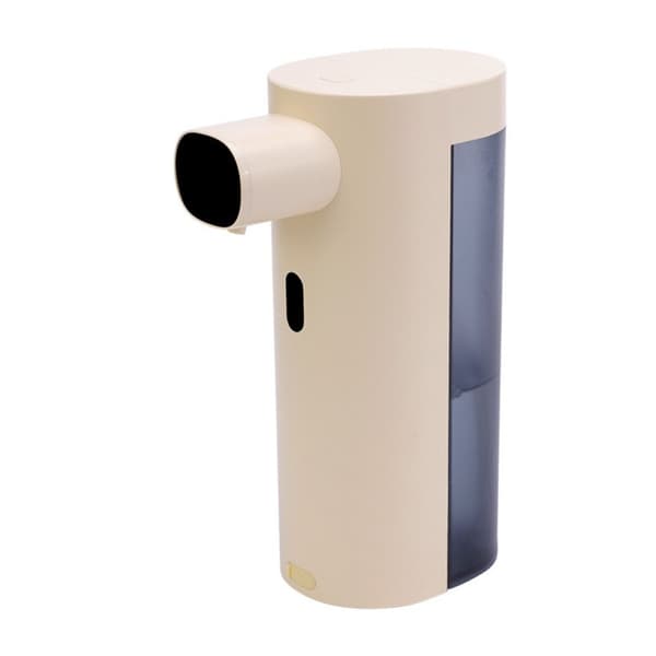 [RM]Smart sensor foam soap dispenser, touchless infrared automatic foam dispenser, USB rechargeable with three-stage adjustable output Khaki Khaki 500